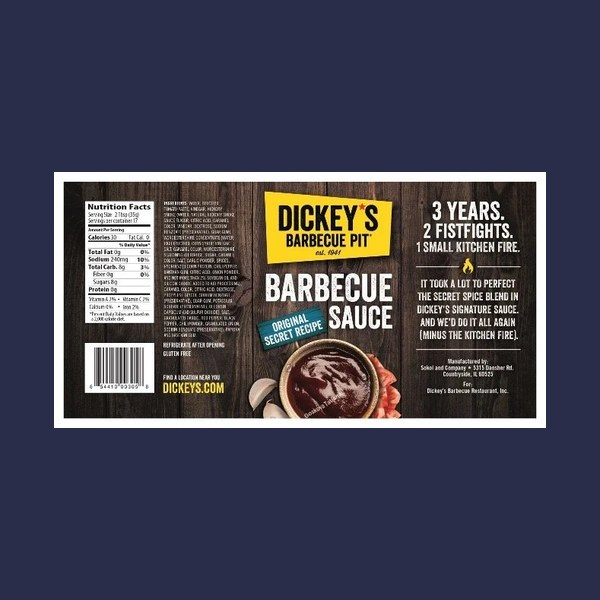 Dickey's Barbecue Pit packaging