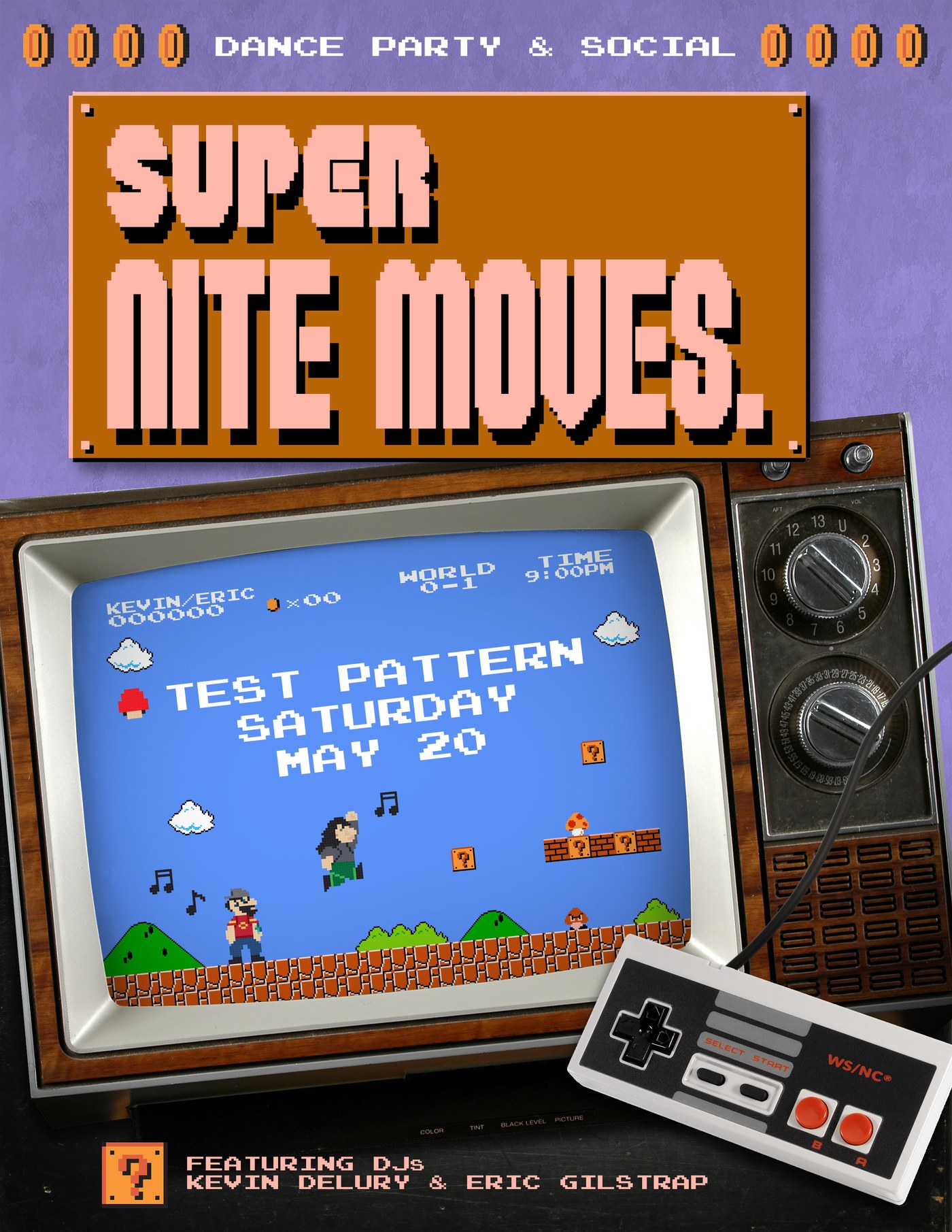 Nite Moves flyer, May 2017